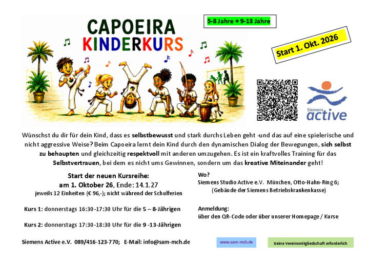 Capoeira Kinderkurs